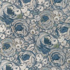 Blue/Denim Botanical Wallcovering by Groundworks